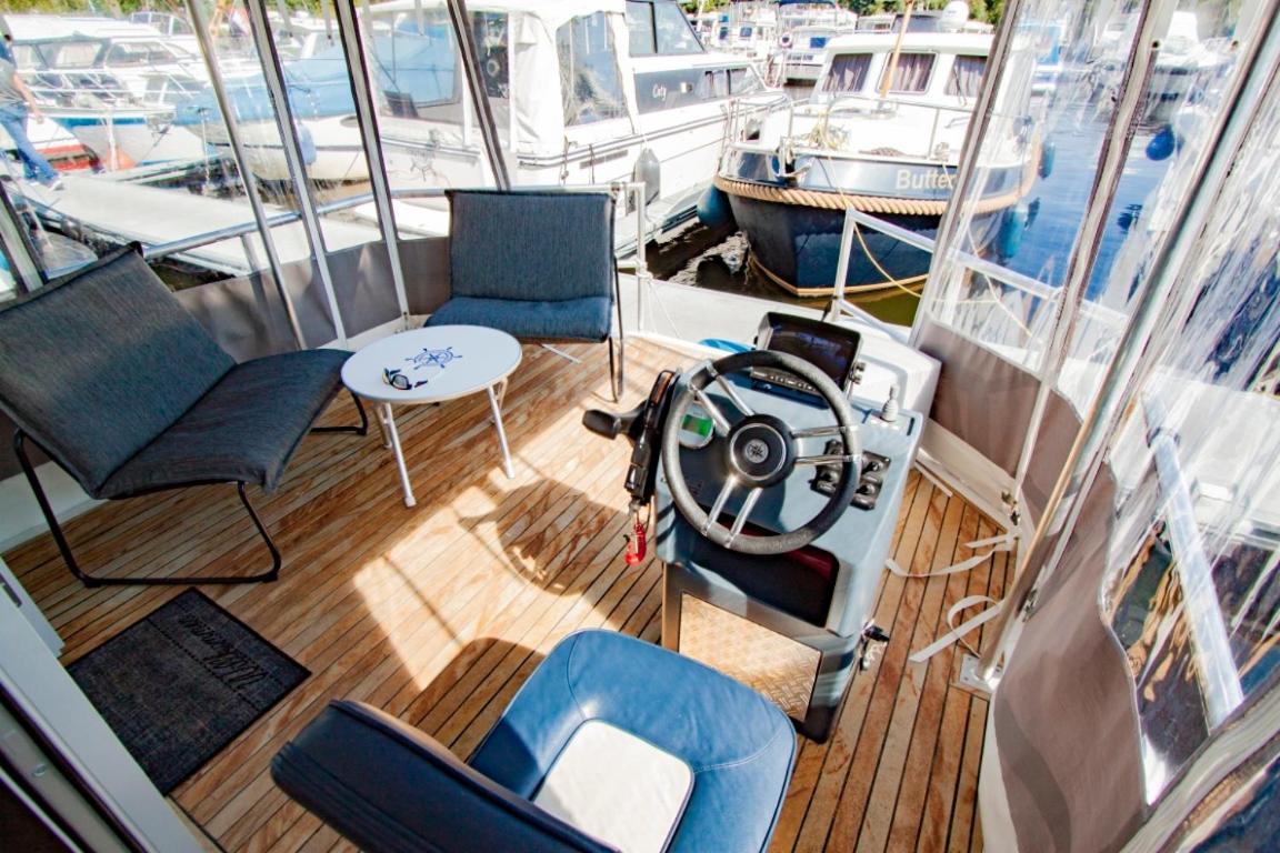 Hotel Hausboot à Hennigsdorf Extérieur photo