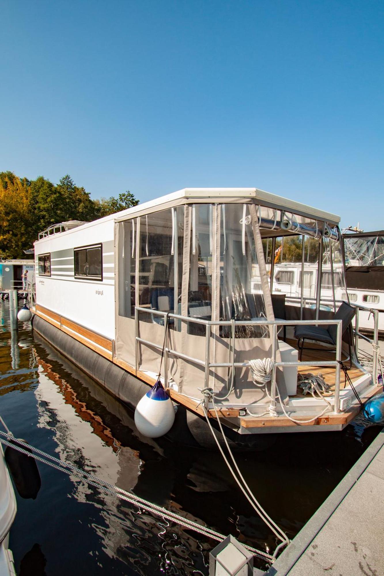 Hotel Hausboot à Hennigsdorf Extérieur photo